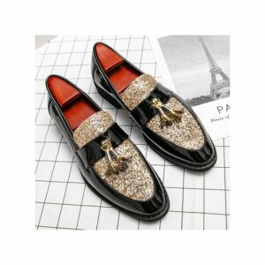 Glossy Tassel Shoes
